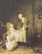 Jean Baptiste Simeon Chardin Saying Grace (mk35) Spain oil painting artist